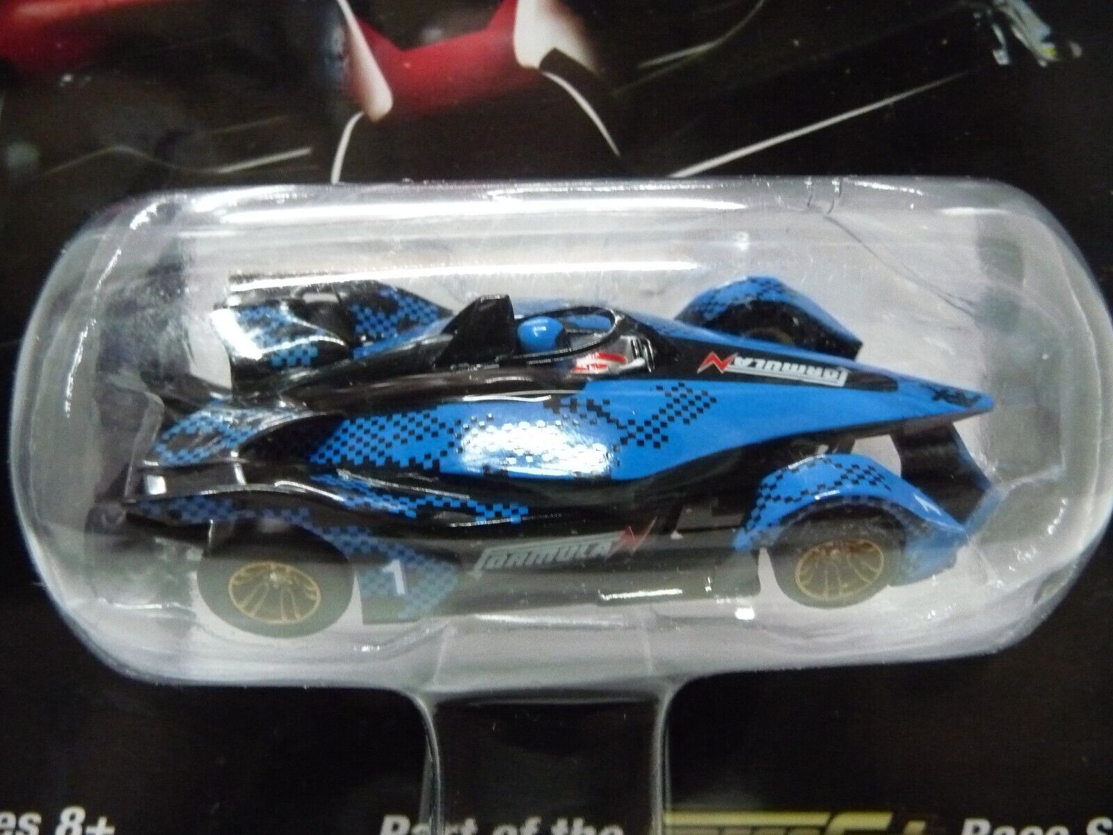 AFX Mega G+ 1:64 PN/22039 Formula N Black/Blue No.1