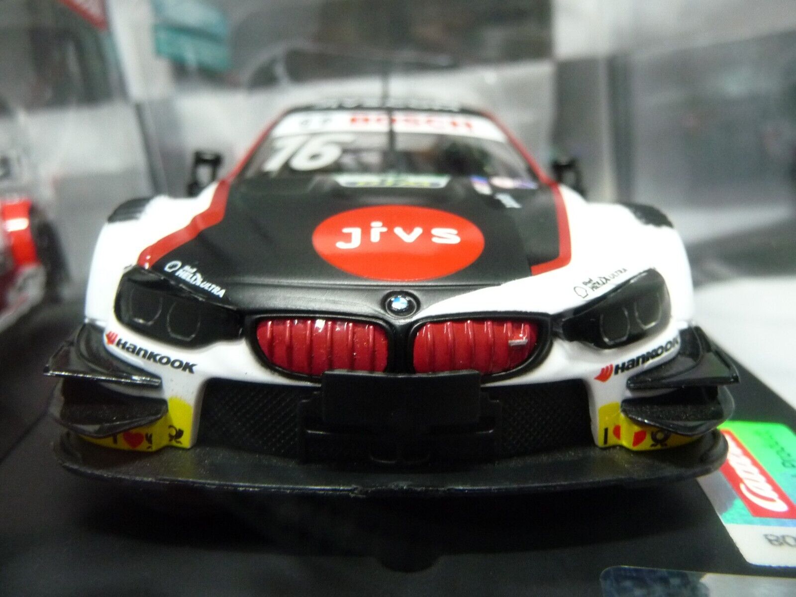 Carrera BMW M4 DTM T Glock No 16 Scale 1:32 slot car also suits Scalextric - Image 4