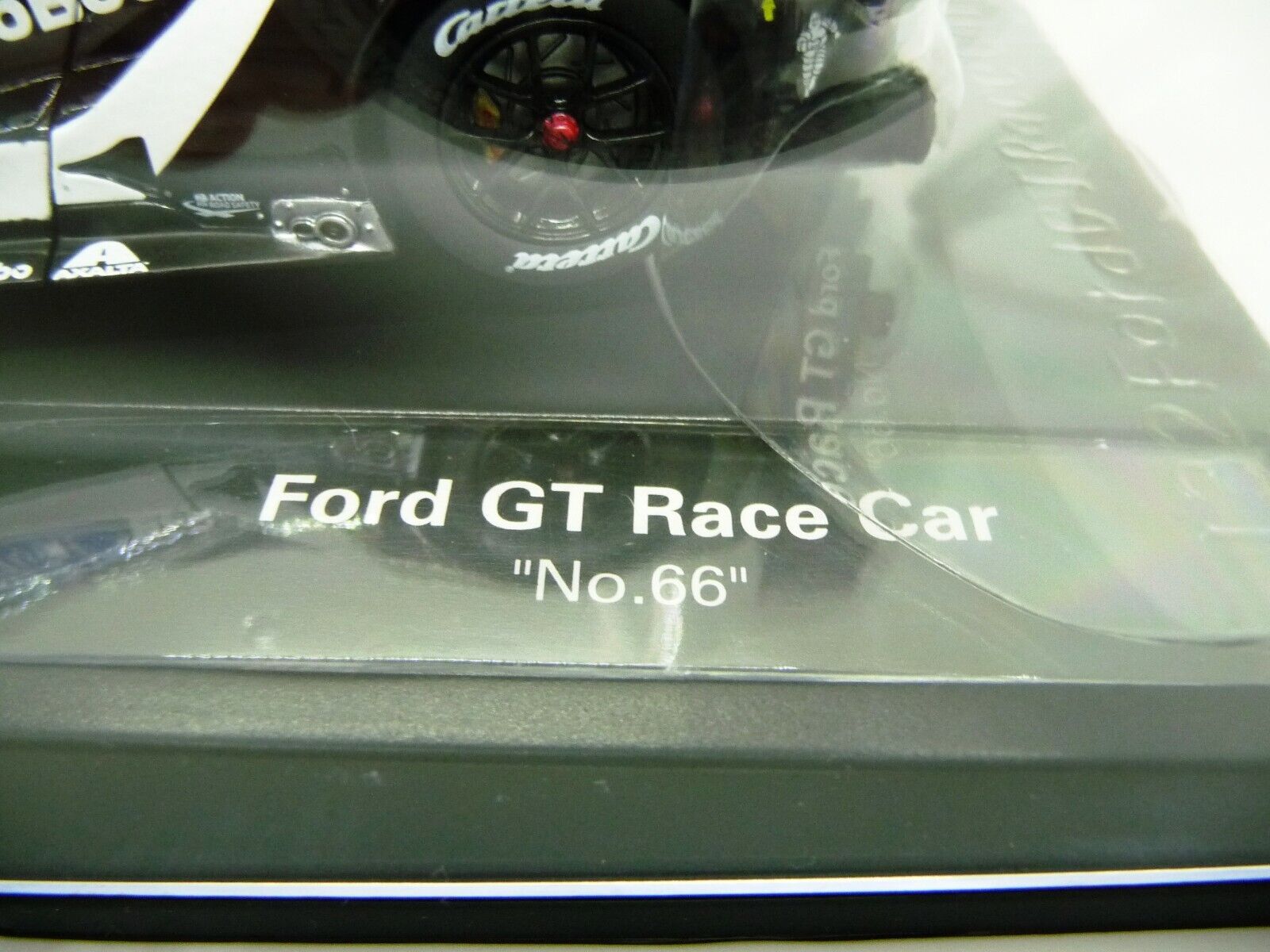 Carrera EVO 1:32 Ford GT Race Car No66 slot car also suits scalextric - Image 6