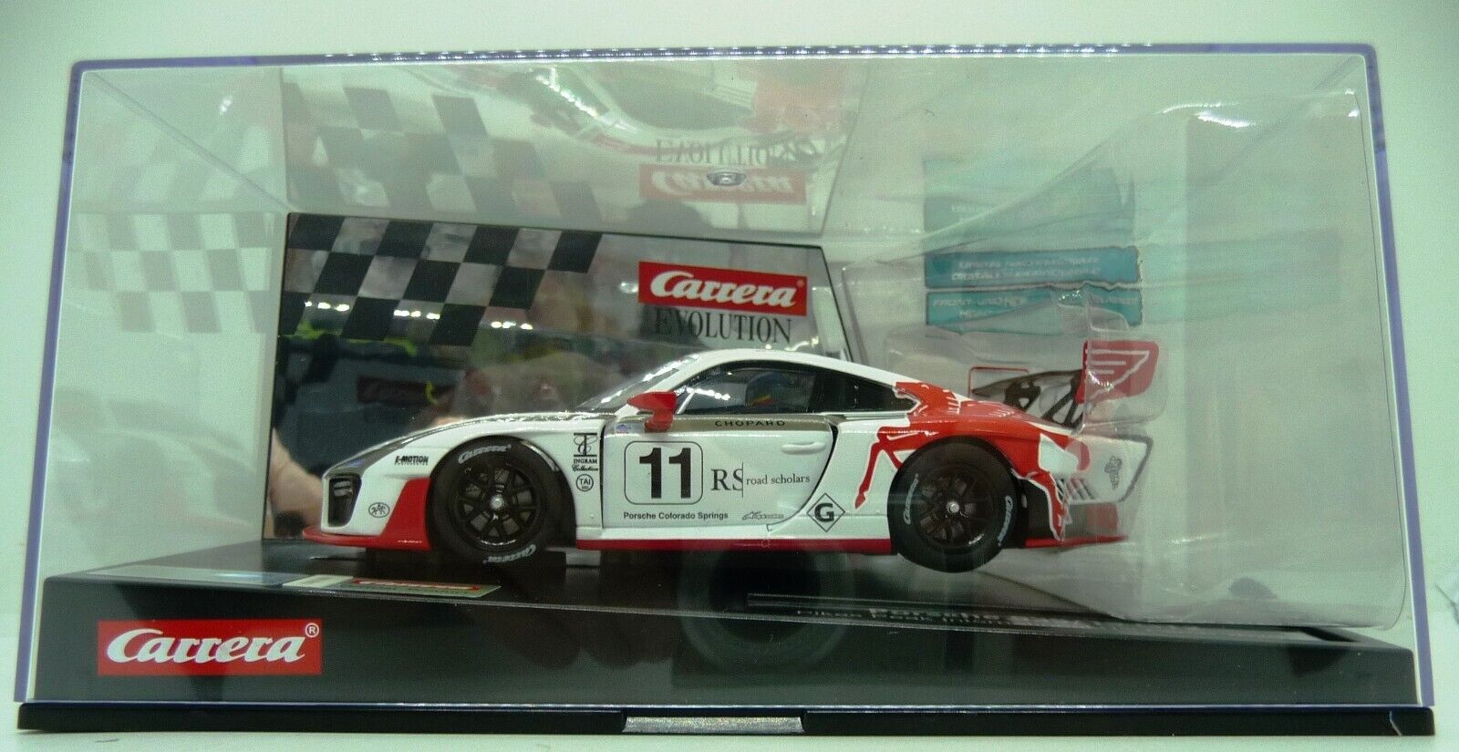 Carrera EVO 1:32 Porsche 935 19 GT2 Pikes Peak Hill Climb 2020 slot car also suits scalextric - Image 3