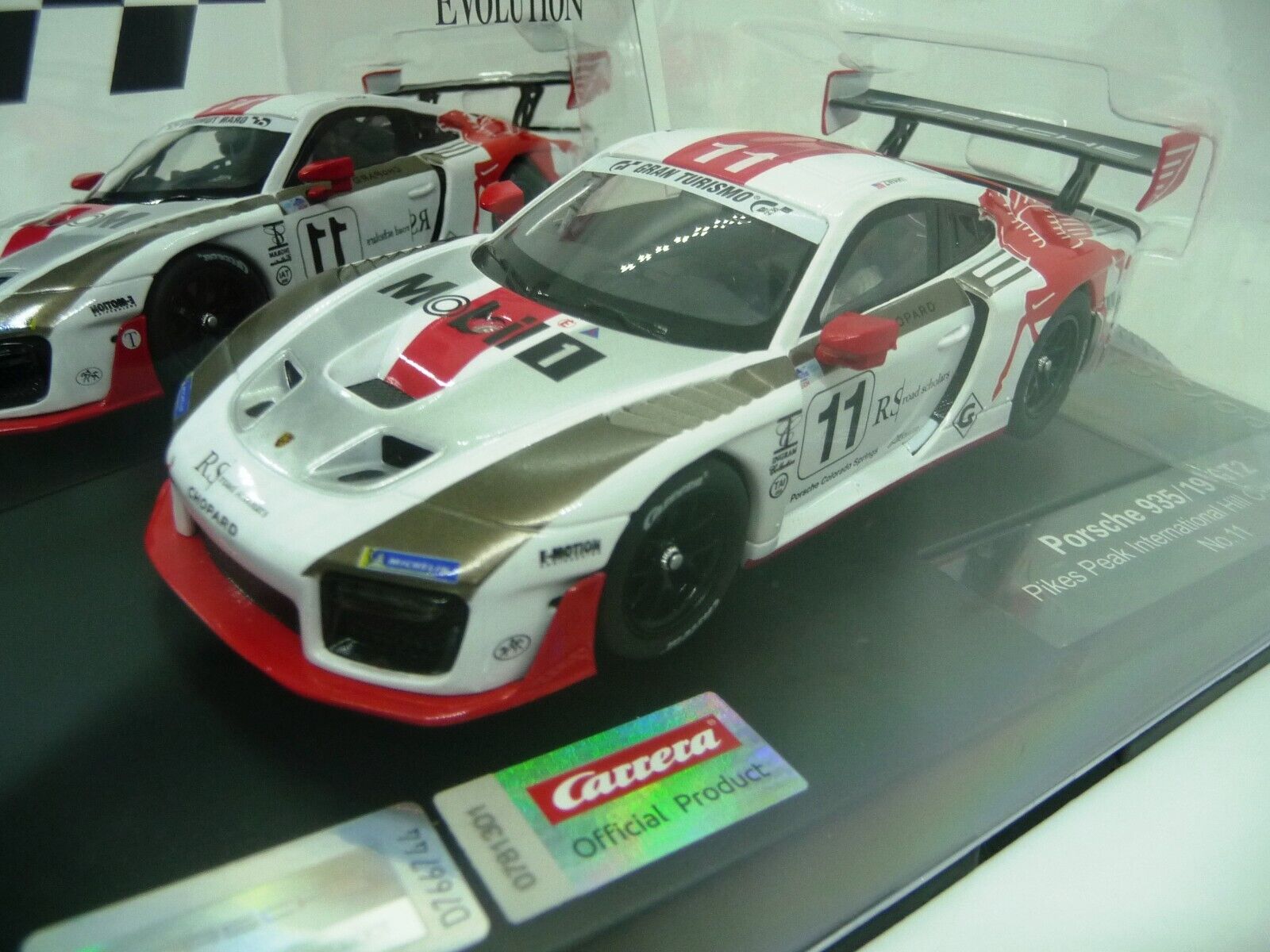 Carrera EVO 1:32 Porsche 935 19 GT2 Pikes Peak Hill Climb 2020 slot car also suits scalextric - Image 4
