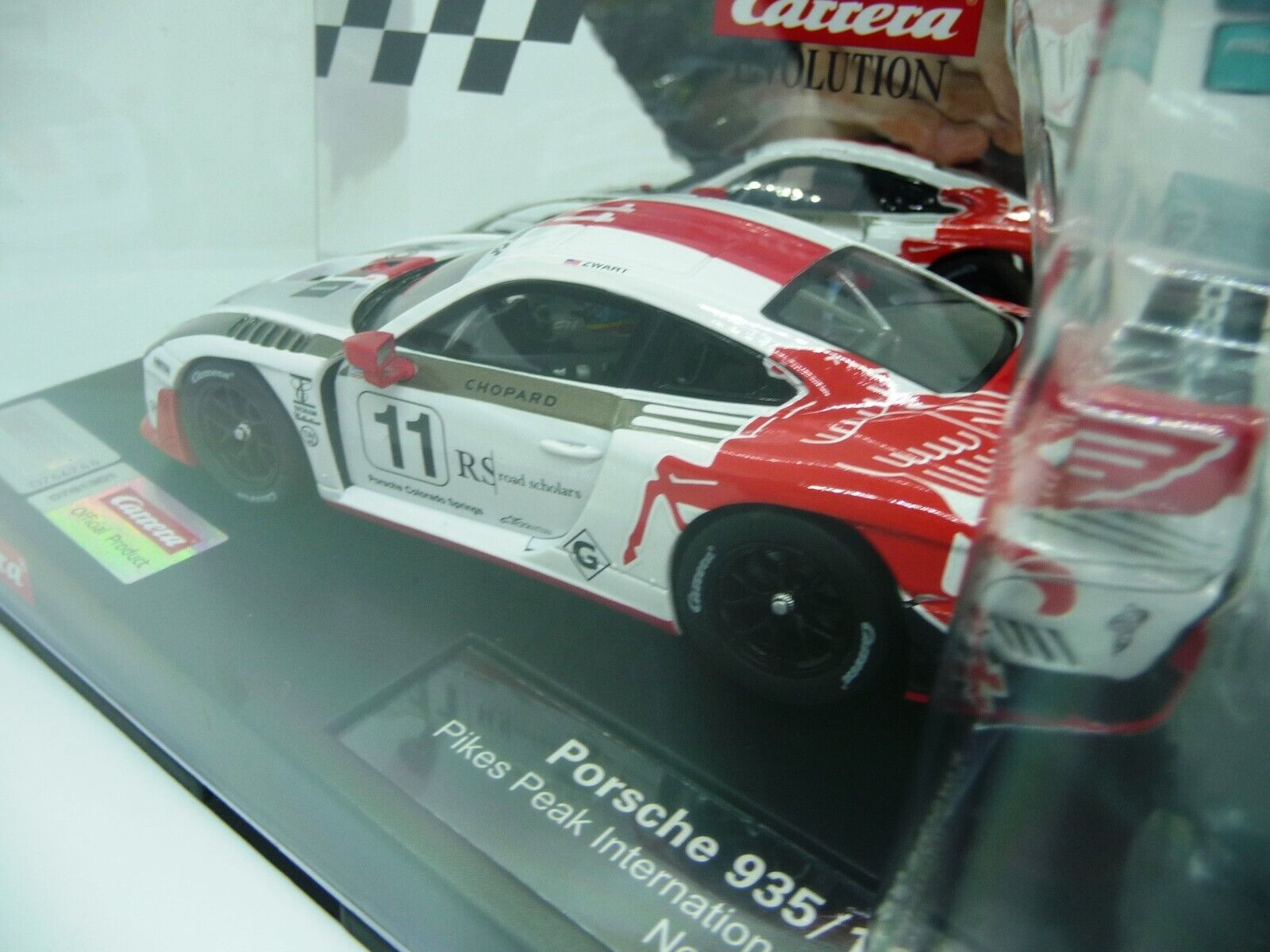 Carrera EVO 1:32 Porsche 935 19 GT2 Pikes Peak Hill Climb 2020 slot car also suits scalextric - Image 5