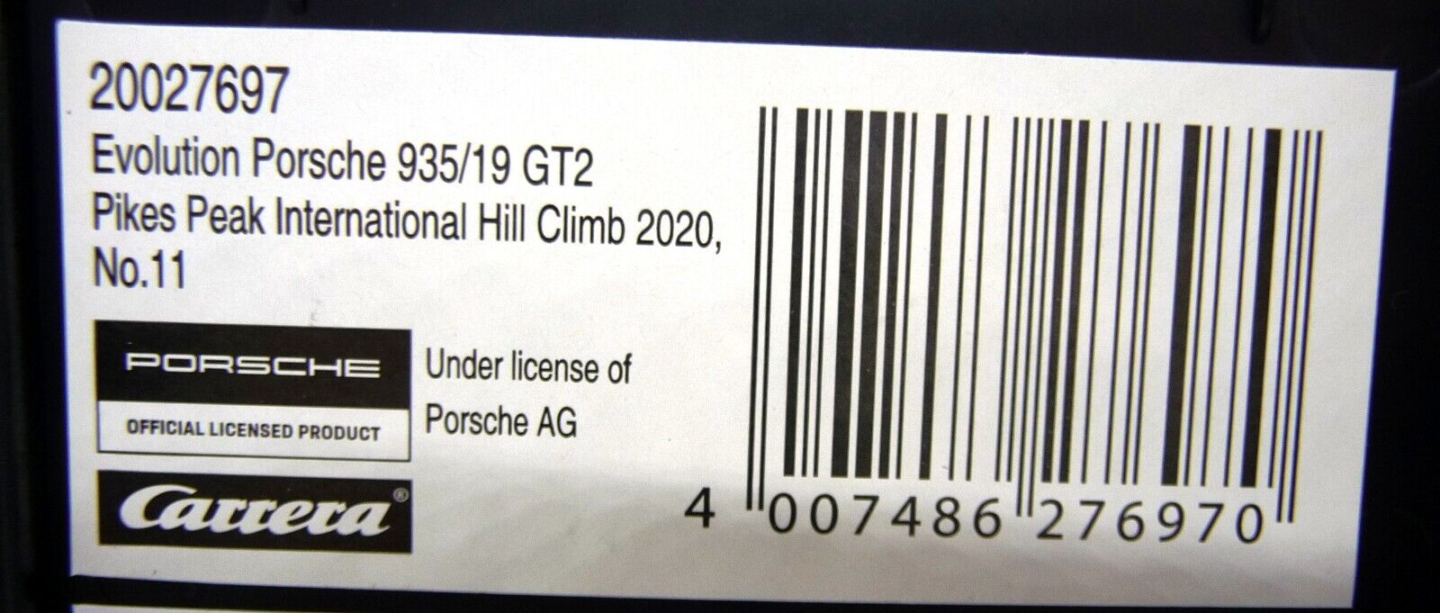 Carrera EVO 1:32 Porsche 935 19 GT2 Pikes Peak Hill Climb 2020 slot car also suits scalextric - Image 6