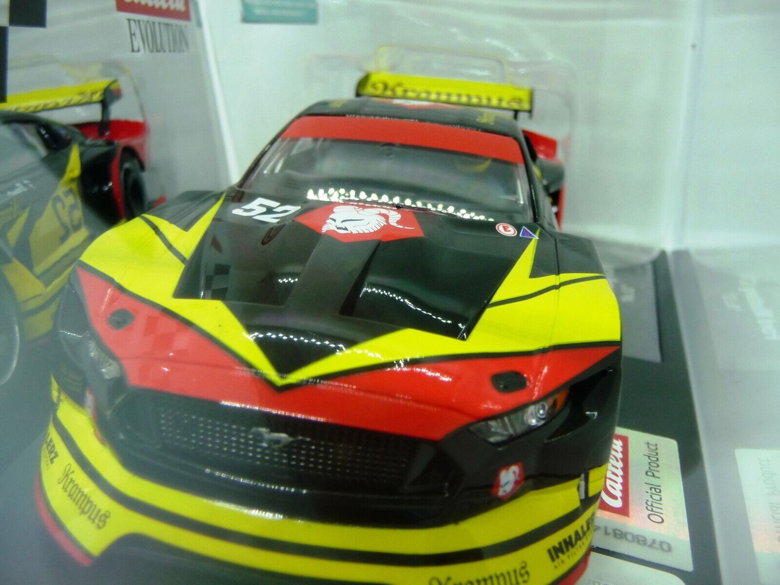 Carrera EVO 1-32 Ford Mustang GTY slot car also suits scalextric - Image 3