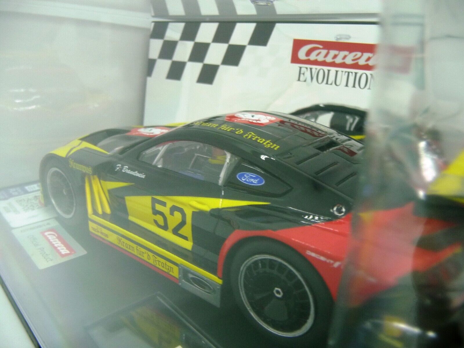 Carrera EVO 1-32 Ford Mustang GTY slot car also suits scalextric - Image 5