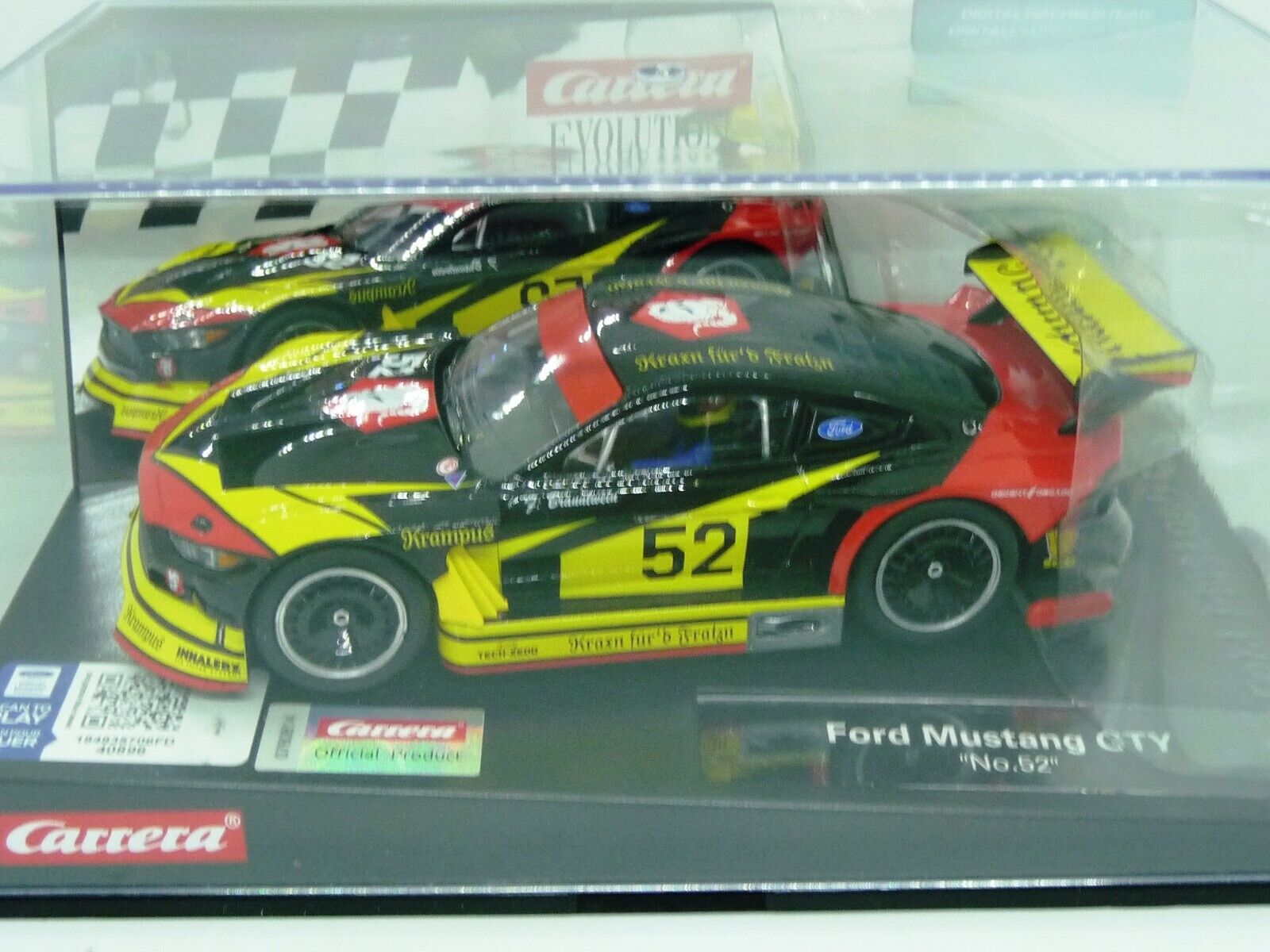 Carrera EVO 1-32 Ford Mustang GTY slot car also suits scalextric - Image 6