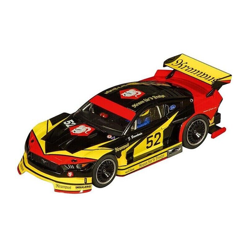 Carrera EVO 1-32 Ford Mustang GTY slot car also suits scalextric