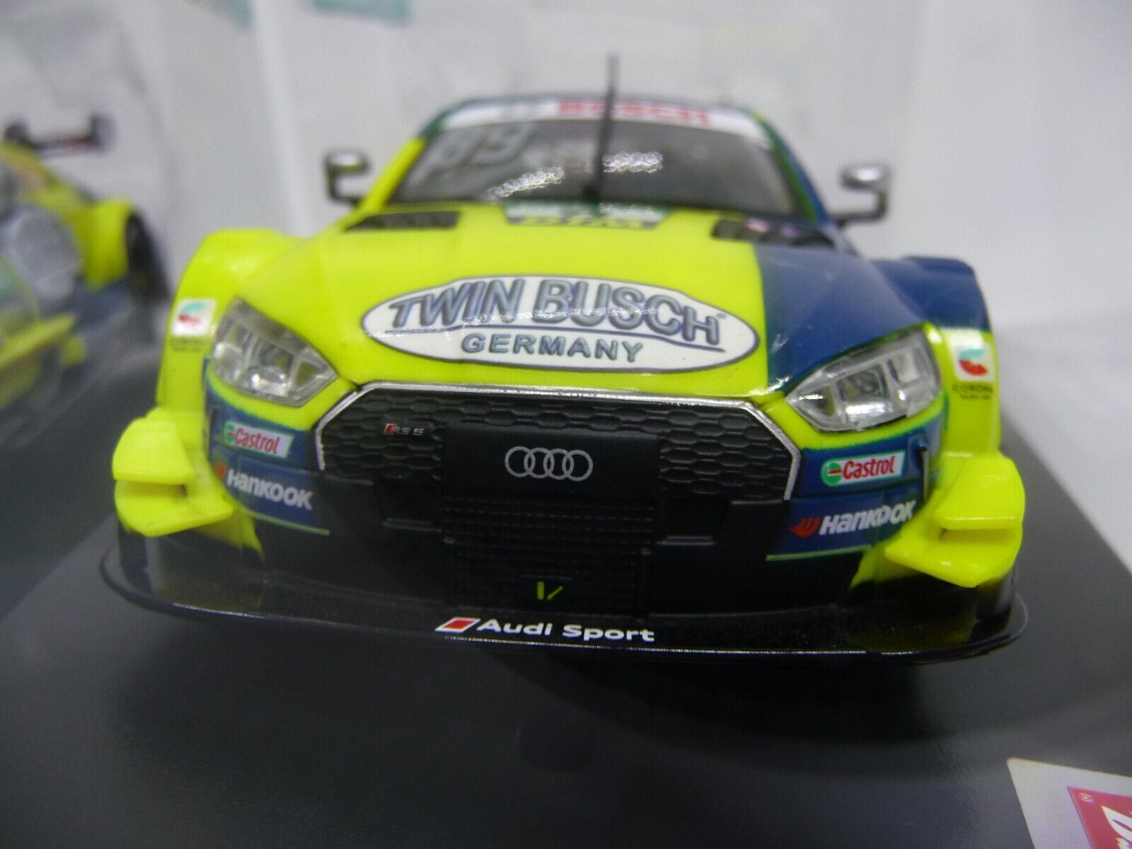 Carrera EVO 1:32 AUDI RS 5 DTM M.ROCKENFELLER NO.99 slot car also suits scalextric - Image 3