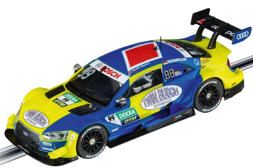 Carrera EVO 1:32 AUDI RS 5 DTM M.ROCKENFELLER NO.99 slot car also suits scalextric
