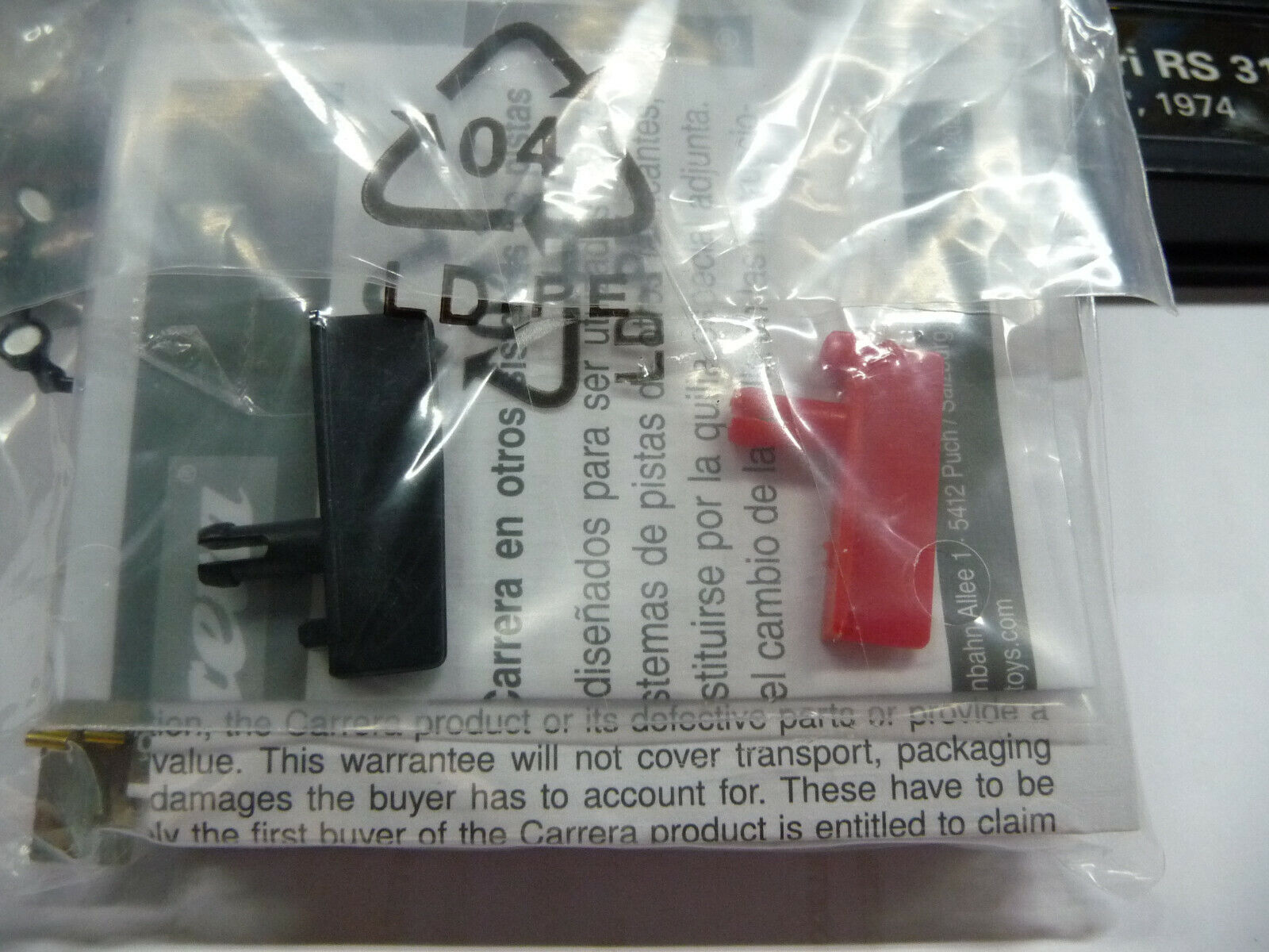 Carrera EVO 1:32 Ford Mustang GTY No24 slot car also suits scalextric - Image 3