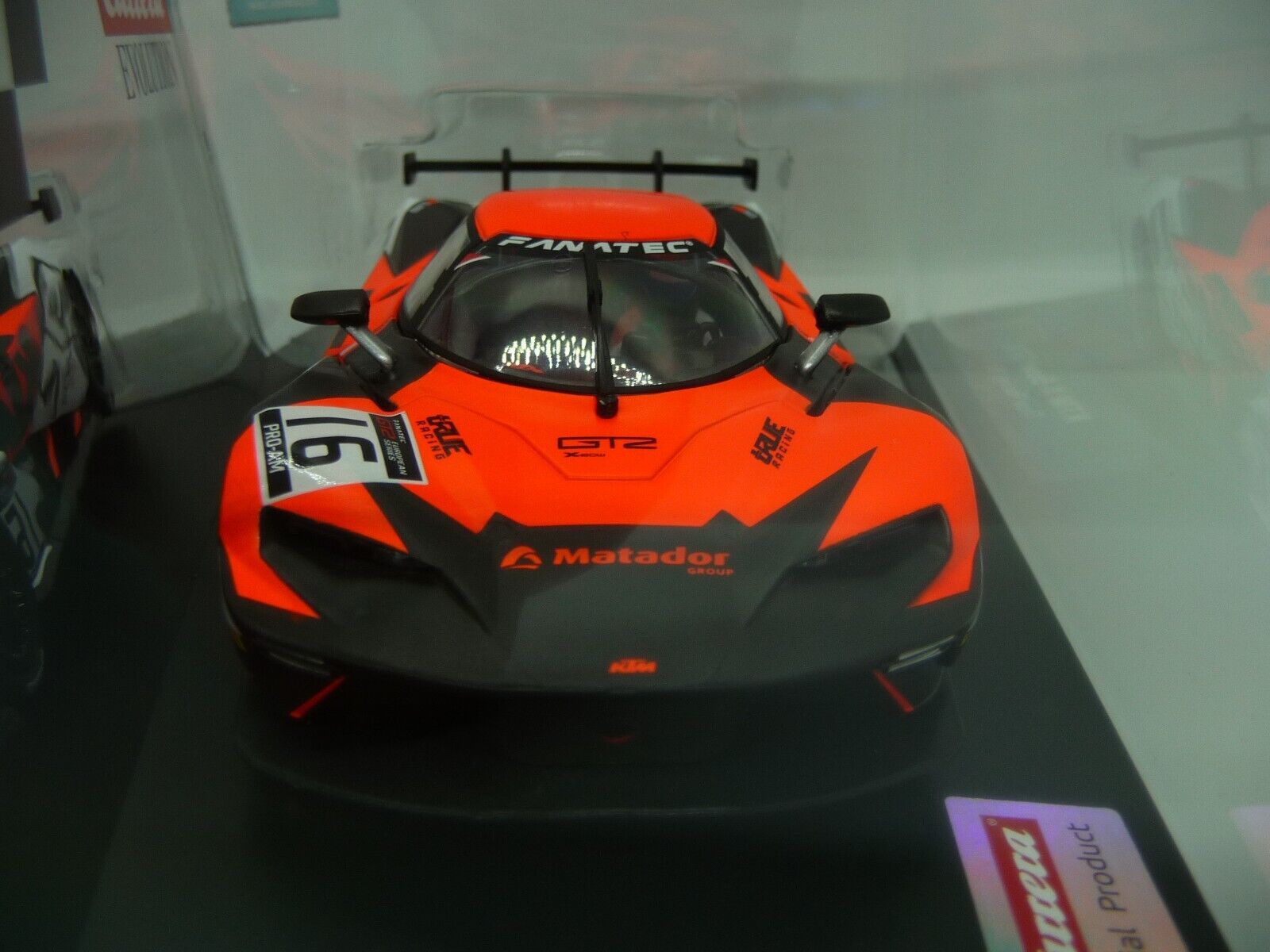 Carrera EVO 1:32 KTM X-Bow GTX True Racing No16 slot car also suits scalextric - Image 5