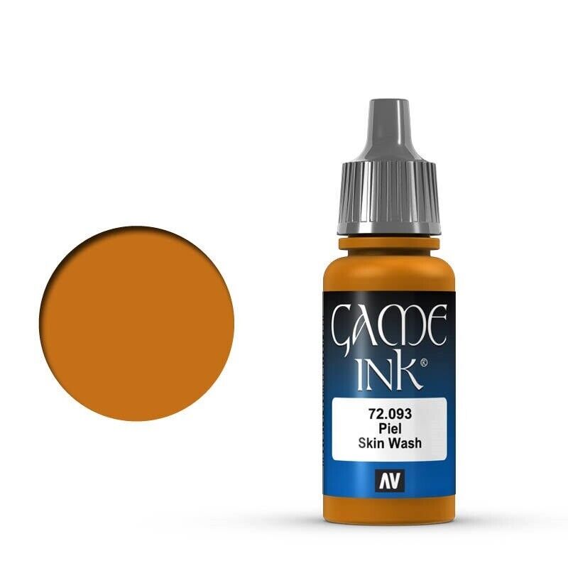 VALLEJO GAME 72093 Color Ink Skin Wash 17ml Acrylic Paint